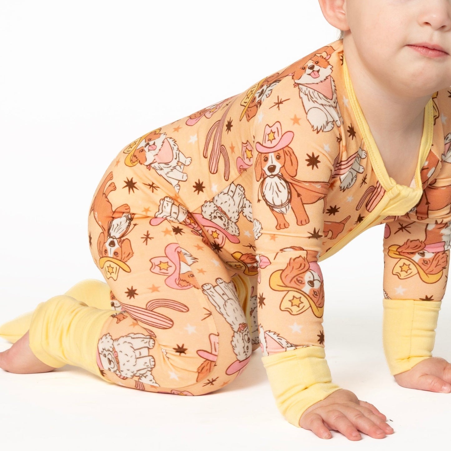 Convertible Zipper Romper - Howdy-Do-Dogs