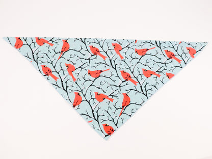 Dog Bandana - Winter Cardinals