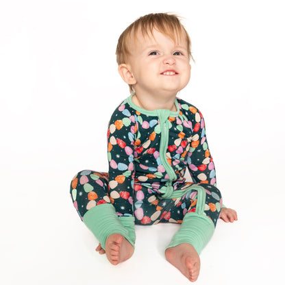 Convertible Zipper Romper - Gumdrop Grumbles