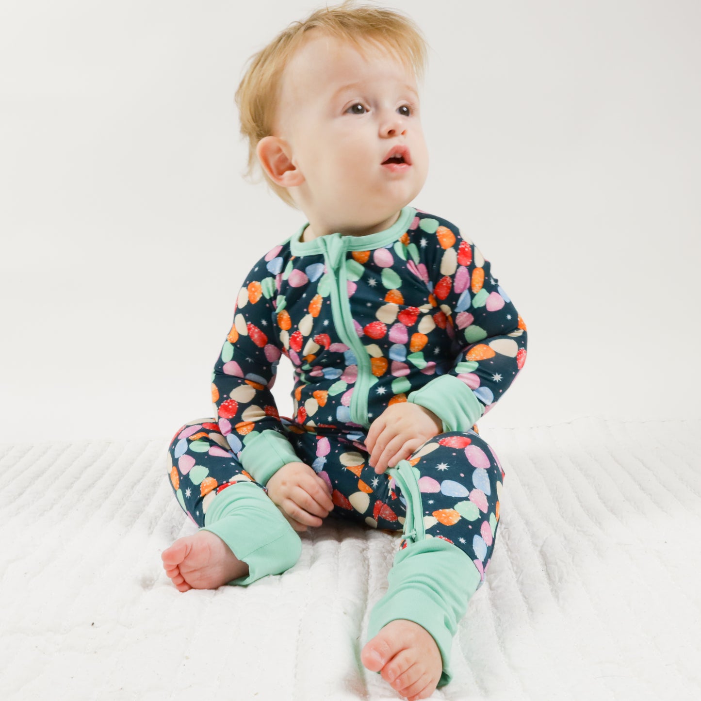 Convertible Zipper Romper - Gumdrop Grumbles