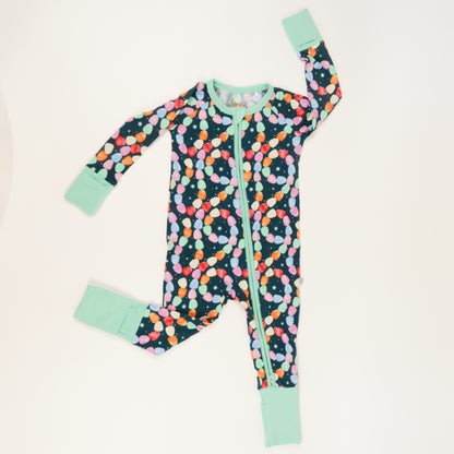 Convertible Zipper Romper - Gumdrop Grumbles