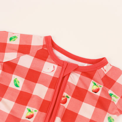 Convertible Zipper Romper - A Gingham Good Time