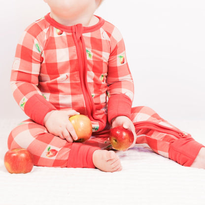 Convertible Zipper Romper - A Gingham Good Time